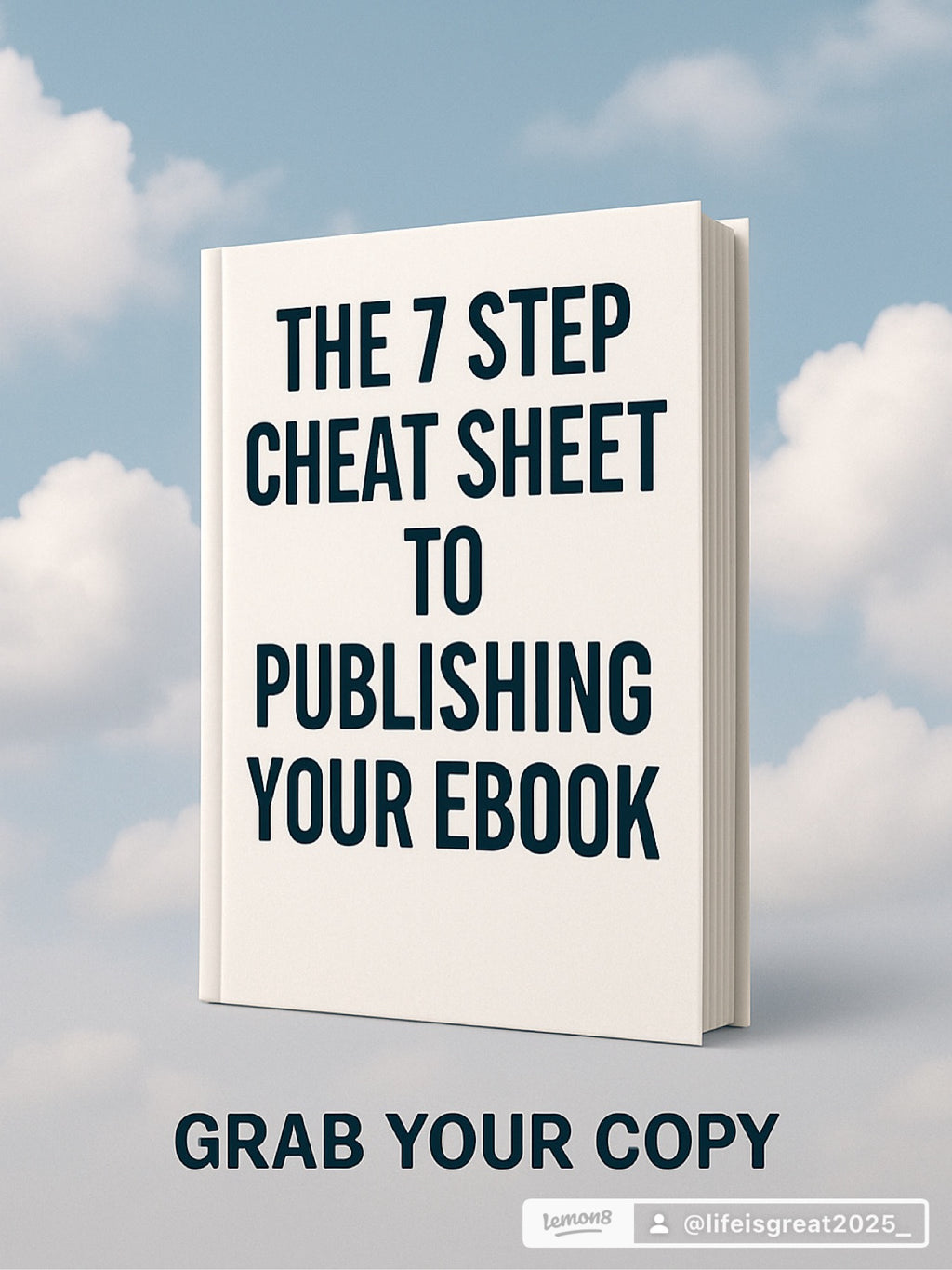 FSJBOOKS Ebook Publishing Guide: 7 Step Cheat Sheet