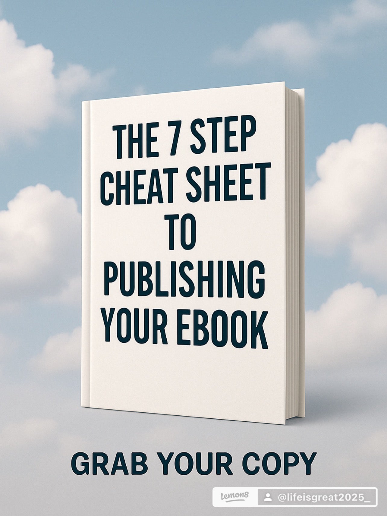 FSJBOOKS Ebook Publishing Guide: 7 Step Cheat Sheet