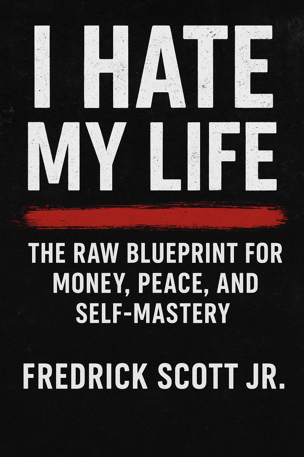 I Hate My Life: The Raw Blueprint For, Money, Peace, and Self-Mastery